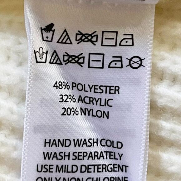 Joie‎ Cream Ribbed Knit Open Front Cardigan NEW WITH TAGS - Picture 8 of 8